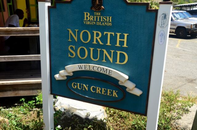 North Sound sign