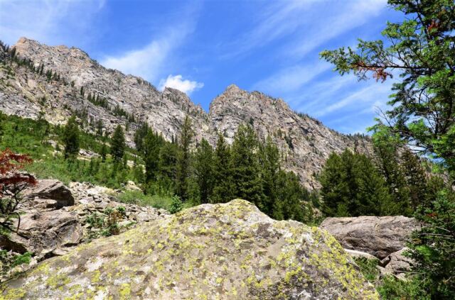 Our mountains on the north side of the trail