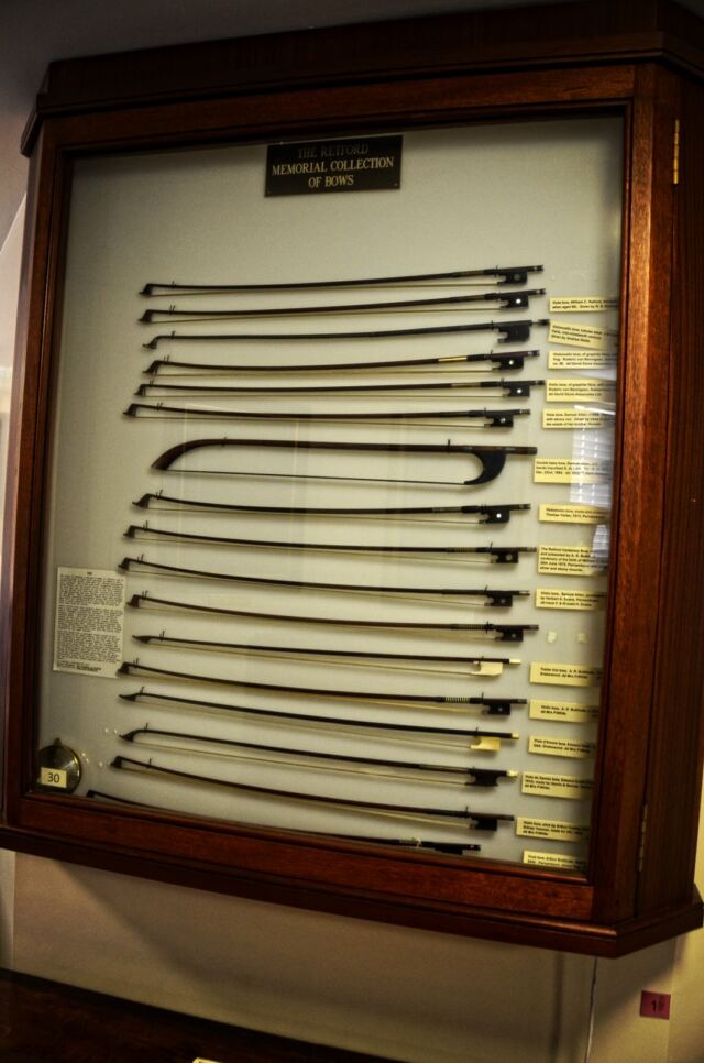 Bows at the Bate Collection of Musical Instruments - Oxford (1)