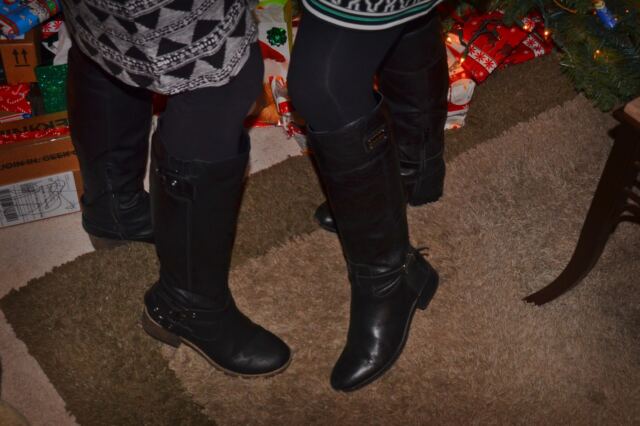 Christmas-Eve-2015-Liz-and-Kathy-boots