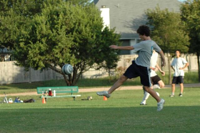 tarek-drills-one-towards-goal