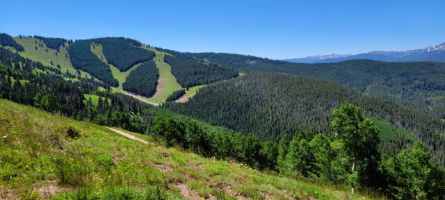 Vail mountain vista