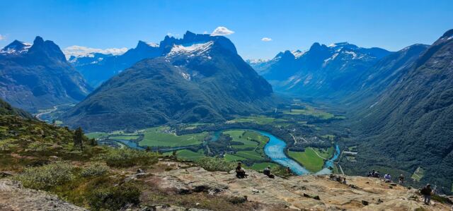 Andalsnes - Fjords views from atop Nesaksla Mountain 05