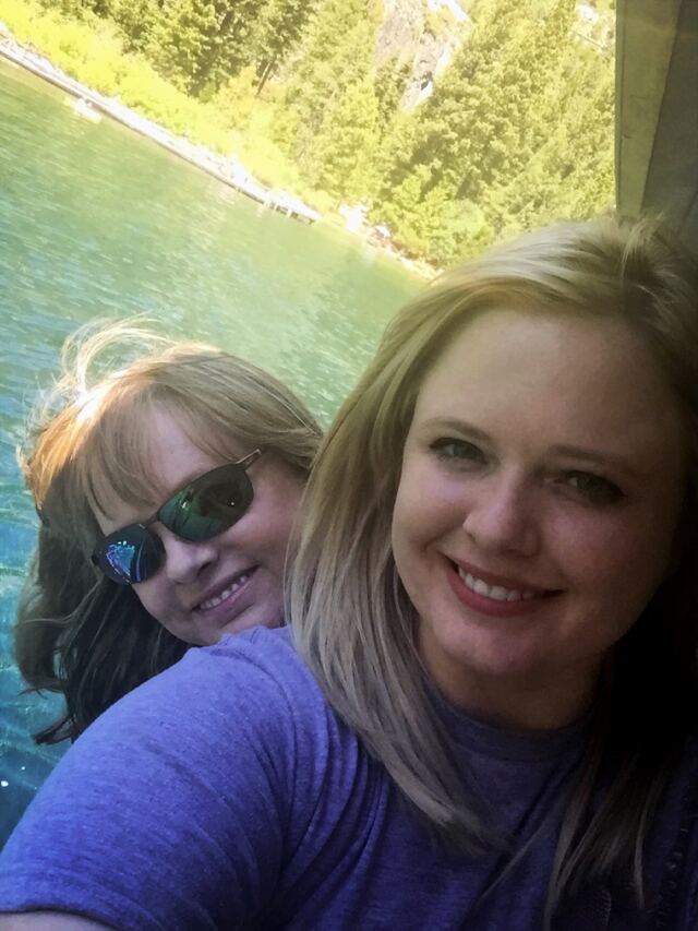 Kathy and Mel - Emerald Bay selfie