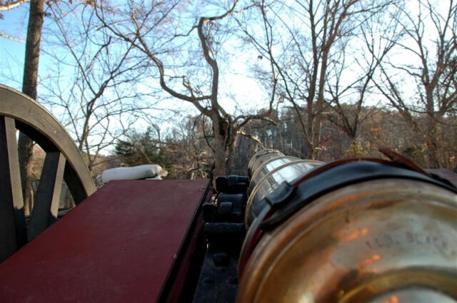 Down the barrel