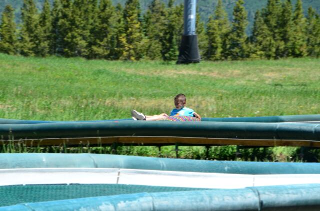 Cole - second mountain tube ride 7