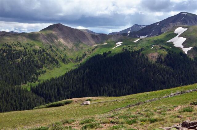 Looking west from Independence Pass