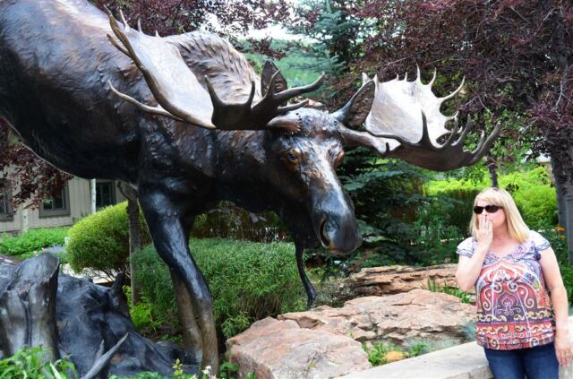 Kathy's found her pal Bullwinkle