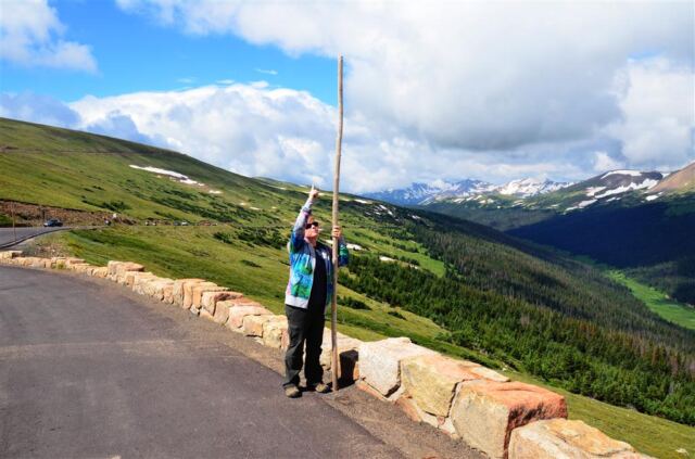 5 foot Kathy - 10 foot snow marker pole