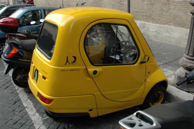 Tiny electric car
