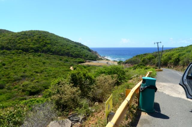Atlantic side of Virgin Gorda