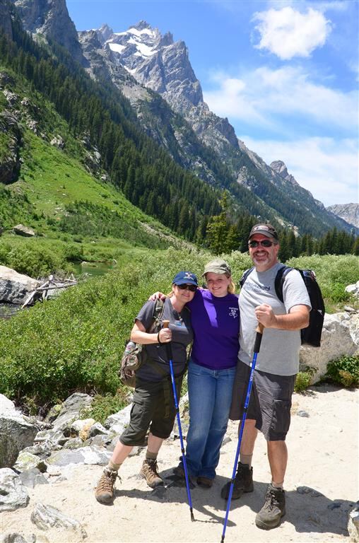 Kathy, Mel, and Roger - Cascade Canyon