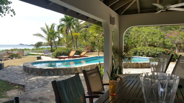 Another wonderful Mahoe Bay breakfast view