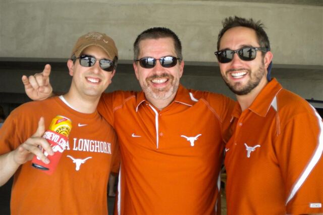 Mark, Roger, and Josh - pregame tailgate