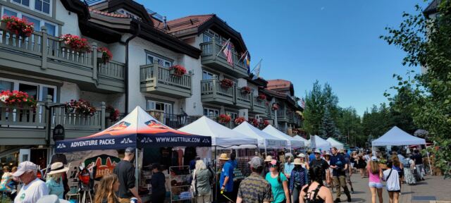 Vail Farmer's Market views 4