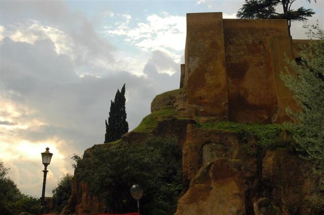 Sunset in Rome