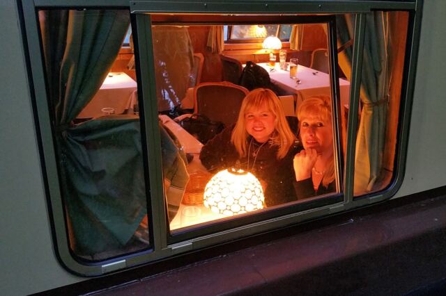 Marianne tries to hide!