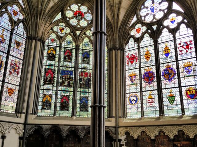 Westminster Abbey - Chapter House stained glass