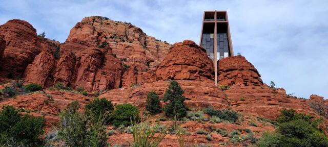 Chapel of the Holy Cross - from below (4)