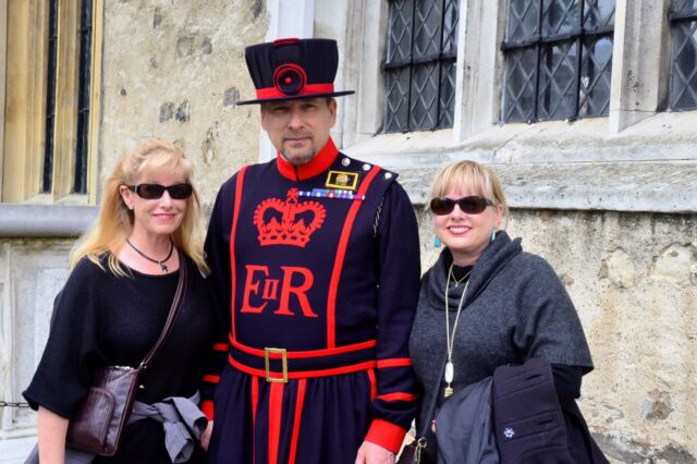 LeAnn, Andrew, and Kathy - Tower of London