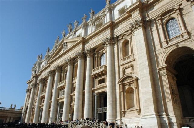 Front of St. Peter's Basilica