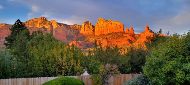 Back deck sunset (5)