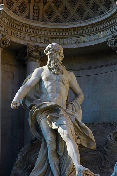 Trevi Fountain details