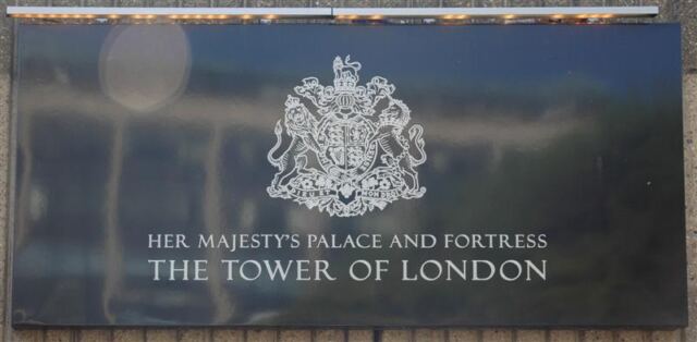 Entering The Tower of London