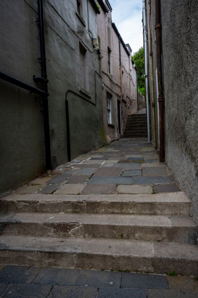 Lerwick town - streets and alleys 07