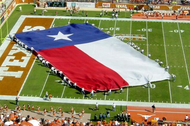 Largest Texas Flag ever!