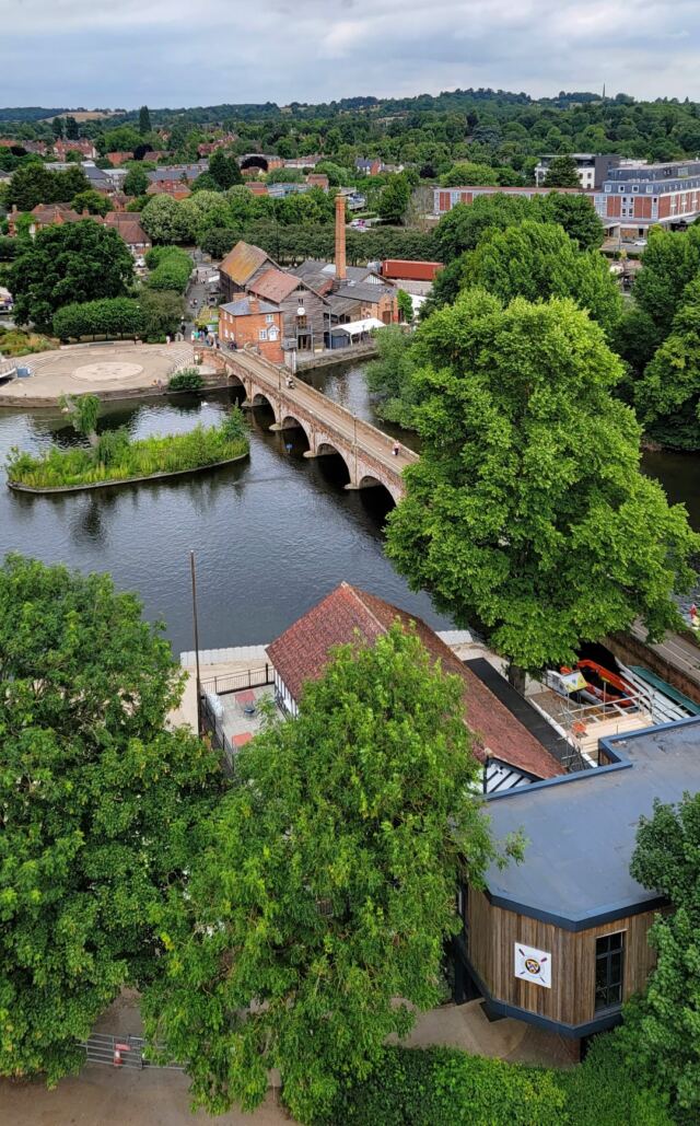 Stratford-upon-Avon views from Stratford Big Wheel (10)