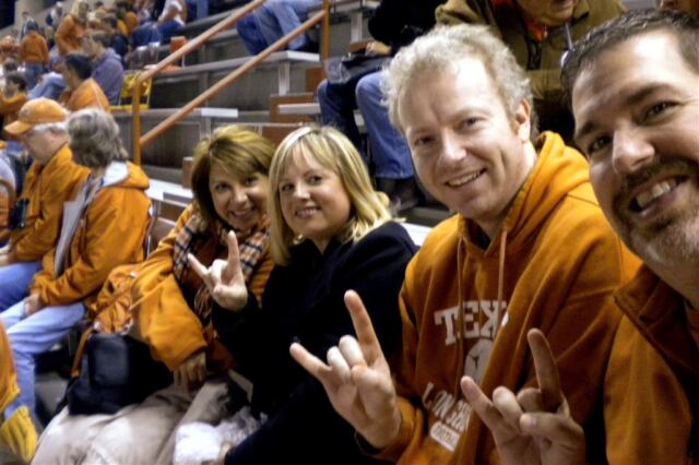 Rhonda, Kathy, Julian, and Roger - Texas vs Kansas