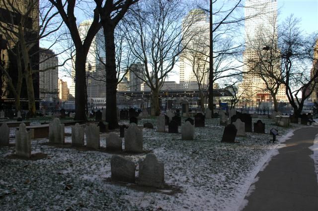 Graveyard looking towards Ground Zero