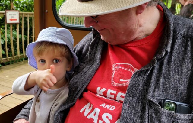 Cotswold Wildlife Park - train ride (3)