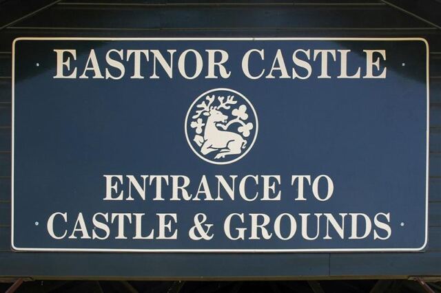 Eastnor Castle entrance