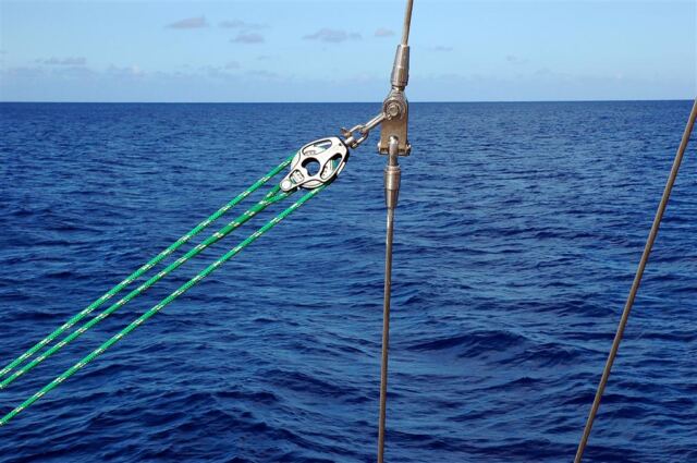 Open ocean rigging
