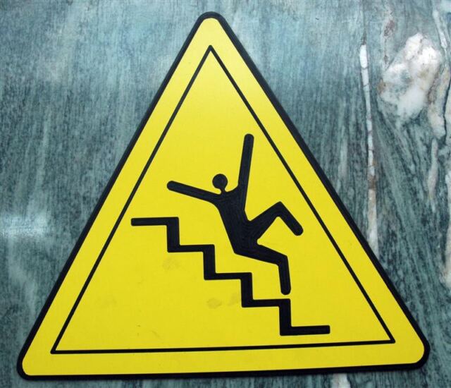 Watch your step!