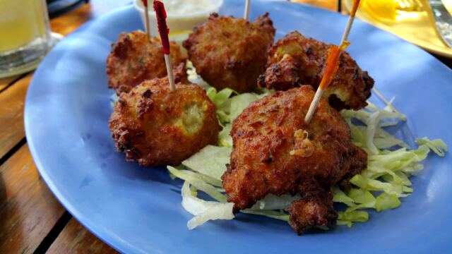 Conch fritters