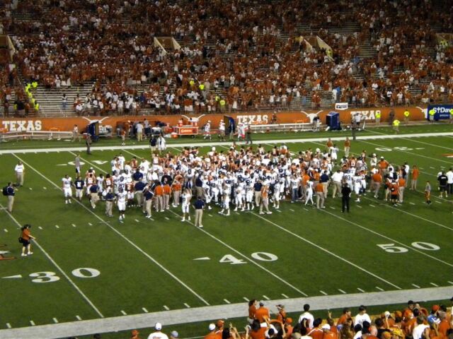 Good post-game sportsmanship