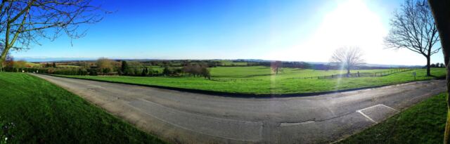 Cotswolds panorama from Charingworth