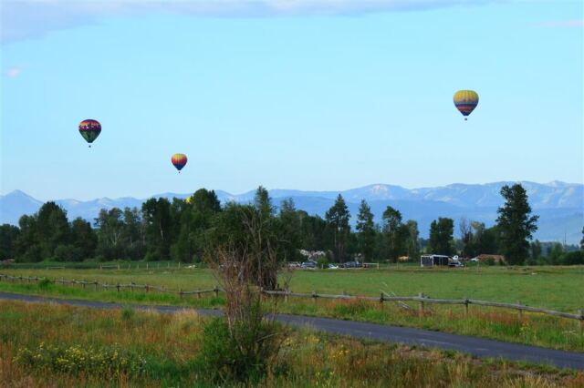 Morning balloon launch