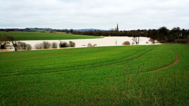 Flooded Stour River Valley (1)