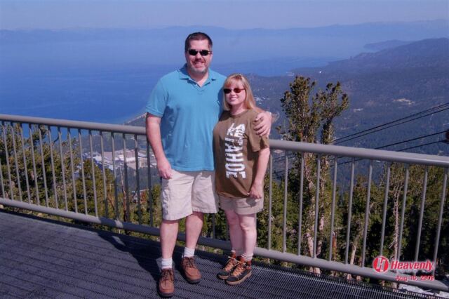 Roger and Kathy atop Heavenly lookout (1)
