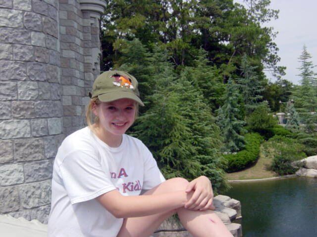 Melanie sitting pretty