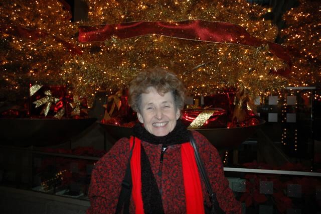 Geri's happy to be in NYC