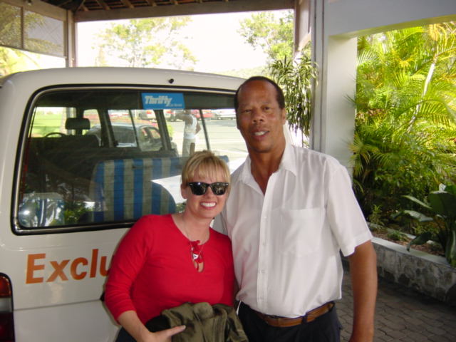 Kathy and James