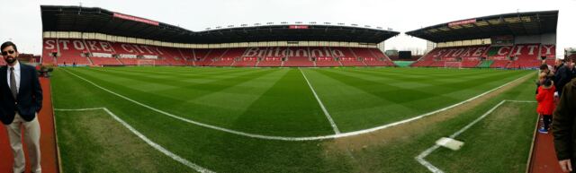 The Britannia - pitchside pre-match (2)