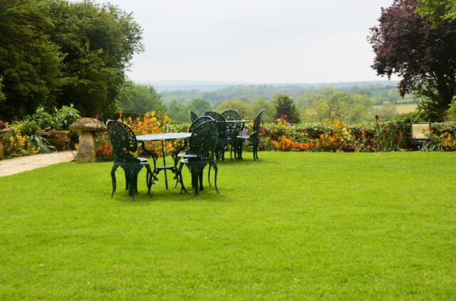 Charingworth lawn and garden