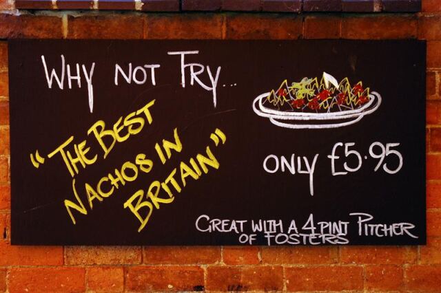 The Best Nachos in Britain