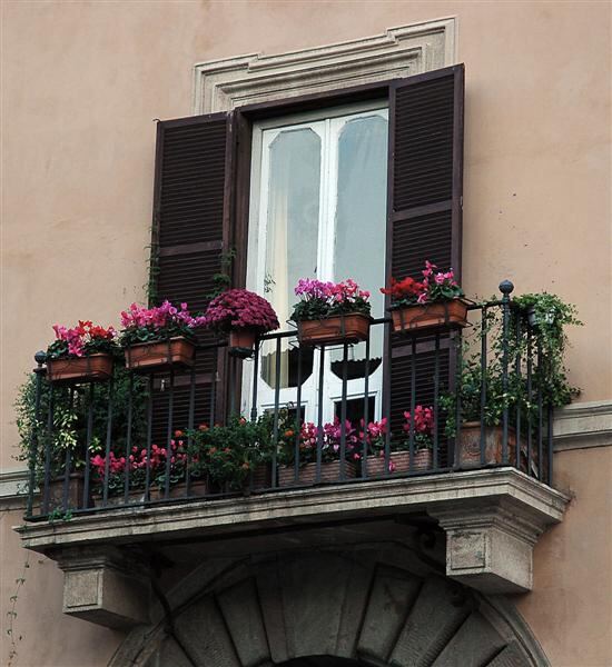 Balcony and flowers (1)